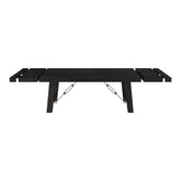 Boston Indian Solid Wood Extendable Dining Table Black